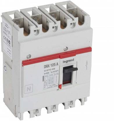 Legrand 63A 4P ICU 10kA FRAME : DRX10DRX MCCB 27029 MCB