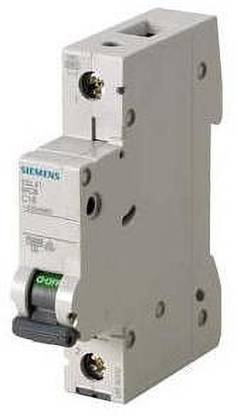 SIEMENS 5SL41137RC - 13 AMP ONE POLE 10kATYPE C MINIATURE CKT. BREAKER 5SL41137RC MCB