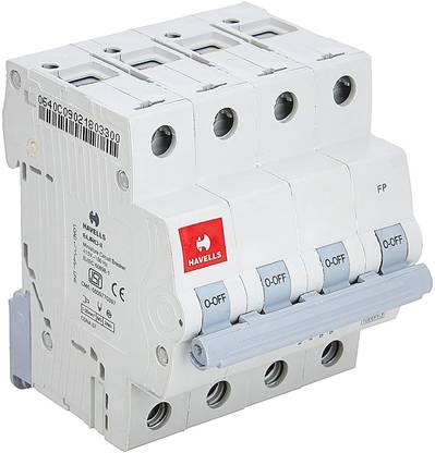 HAVELLS PVC Plastic 40A MCB FP C Curve DHMGCFPF040 MCB