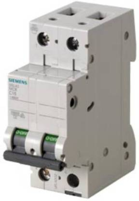 SIEMENS Betagard 63A Double Pole C Curve MCB, 5SL42637RC, Breaking Capacity: 10 kA 5SL42637RC - Vashi - New MCB
