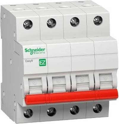 Schneider Electric EZ9S66463 Easy9 switch disconnector - 4P - 63A - 415V EZ9S66463 MCB