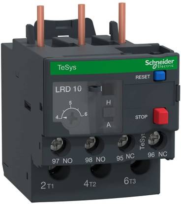 schneider Electric LRD10 - OVERLOAD RELAY, Red LRD10 MCB