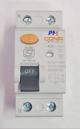 PM Cona RCCB 40A MCB
