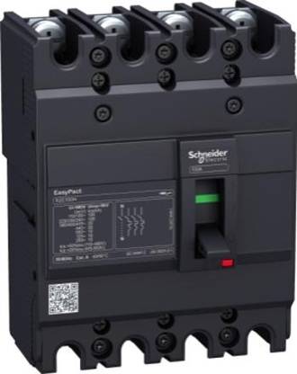 Schneider Electric Circuit breaker Easypact EZC100N - TMD - 100 A - 4 poles 3d (EZC100N4100) EZC100N4100 MCB