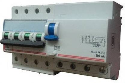 Legrand DX3 Four Pole RCBO (63A 30mA) MCB
