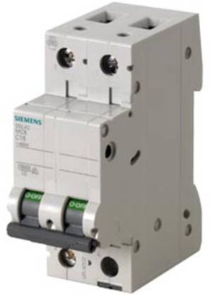 SIEMENS 32A C Curve Double Pole MCB, 5SL42327RC, Breaking Capacity: 7.5 kA 5SL42327RC - Vashi - New MCB