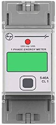 L&T Energy meter 1P (5-40A) Class 1 (DIN MOUNTING) Meter_5-40A MCB