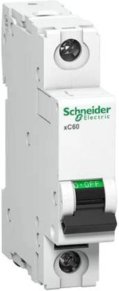 Leonn Schneider Electric Acti9 EASY9 MCB , 6Amp 1 Pole MCB, C Curve, (6kA) HE-6A1P-EZMCB4 MCB