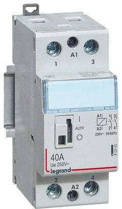 Legrand 412545 - 40A CX3 POWER CONTACTOR 2 NO DX3 CONTACTOR 412545 MCB