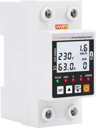 MuscleGrid India IoT Dongle for Live Time Voltage and Load Monitoring with Spike Protection Mobile App Controlled for Stabilizer, Servo and Pure Sine Wave Inverter