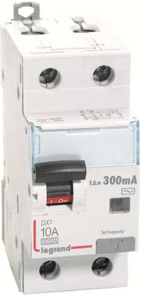Legrand 411398 - 10A DP 300mA 6kA AC:240V AC TYPE DX3 RCBOs 411398 MCB