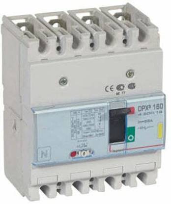 Legrand 420013- 63A 4P DPX160 ICU 16kA THERMAL MAGNETIC MCCB 420013 MCB