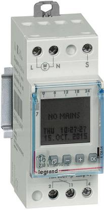 Legrand 412654 - ALPHAREX3 D21 ASTRO- 1 CHANNEL DX3 TIME SWITCHES 412654 MCB