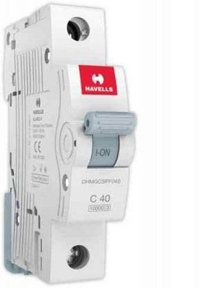 HAVELLS C40 SINGLE POLE DHMZCSPF040 MCB