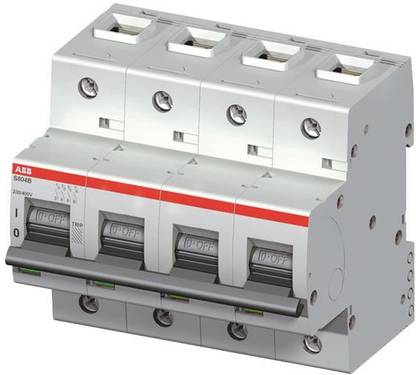 ABB S804B-C80 High Performance Circuit Breaker- poles 4- 80A - 2CCS814001R0804 2CCS814001R0804 MCB