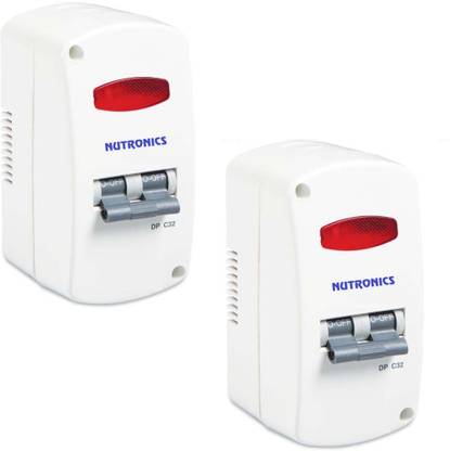NUTRONICS 2Pcs designed for residential and commercial applications. pen_spark HomeSafe Mini MCB with enclosure is a miniature circuit breaker (MCB) MCB
