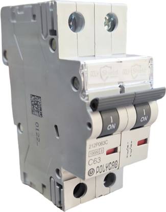Polycab DP C 63A MCB POLYSCHIELD MCB