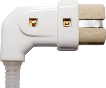 Ovicart 16A 250V Ceramic Plug with indicator for Heater, Oven, Iron Pack of 1 Two Pin Plug