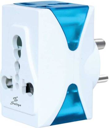 seliya 6/16AMP CONVERSION MULTIPLUG Three Pin Plug