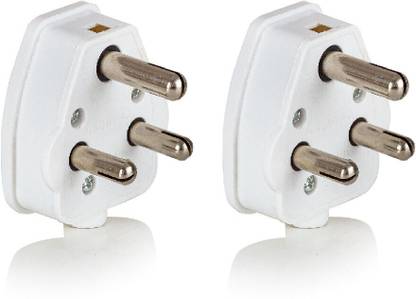 HI-PLASST 2 PCS 16A RETRO PLUG 3 PIN TOP 16a retro Three Pin Plug