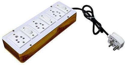 Ramview 3 Socket And 3 Switch Extension Board Three Pin Plug