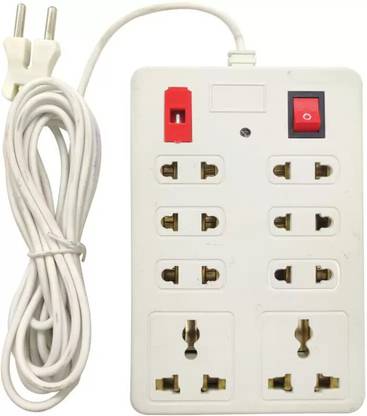 house of common Extension-Cord-Sockets-8 Three Pin Plug