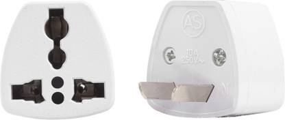 HI-PLASST (1pc) Type-I Adapter Universal Travel Worldwide Adapter, Australian Plug Cross Pin Converter Socket, Wall Plug Two Pin Plug