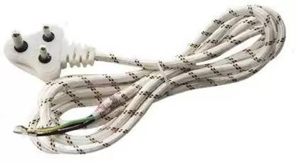 ARF Rider Power Cable 3 Core Cord Lead Three Pin Plug Multi Purpose Use With Multi Colour Power Plug