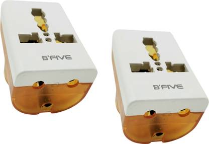 b'five Conversion Multi plug adapter 3way 3 Pin A/C Surge Extension soket Plug B233_14 3 Pin 3way Multi Plug Universal Travel Adaptor Plug Socket Three Pin Plug