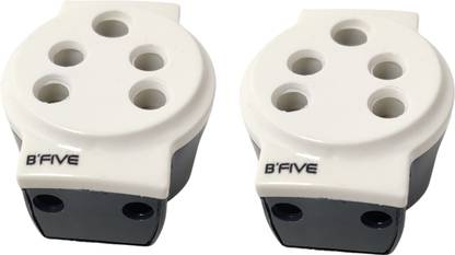b'five Adaptor Connector 2 Pin,5 Pin A/C Surge Extension Spark Plug Socket B-229_20 5 Pin 3way Multi Plug Converter plug Universal Travel Adaptor Pin Plug Socket Three Pin Plug