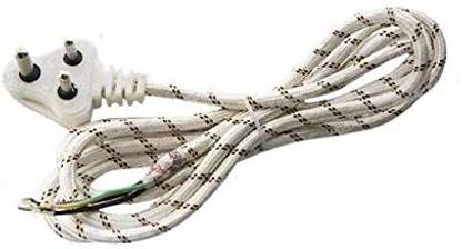 Flysmart Steam Generator Iron Power Cable Plug 3 Core Mains Cord Lead Cotton Wire Three Pin Plug