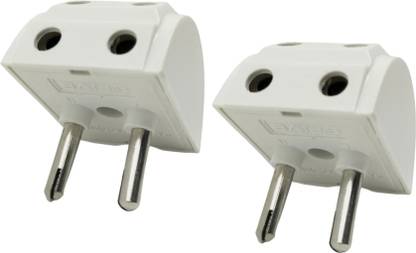 b'five 2X5 Multi plug Socket 2Pin x 5 Pin A/C Surge protector Extension Plug B224_05 Two Pin Plug