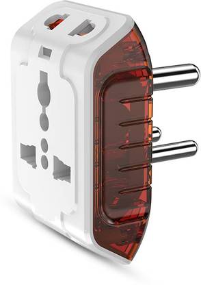 ANELECTRICAL Curve Plus Spice 3-Pin 240V Universal Travel Adaptor Three Pin Plug