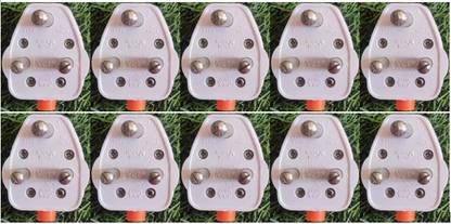 Veta 16 Amp 3 Pin Top (Pack of 10) Premium Quality Power Plug