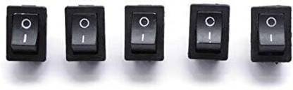I MEASURE (20psc) Small Mini Boat On/Off Rocker Switch Snap-in 2-Pin Red Plastic Button (20psc) Small Mini On/Off Rocker Switch Snap-in 2-Pin Red Plastic Button Two Pin Plug