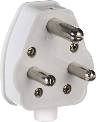 ARISERS 3 pin top 16A 3 Pin Plug Top 240V.( Pack of 1 Three Pin Plug