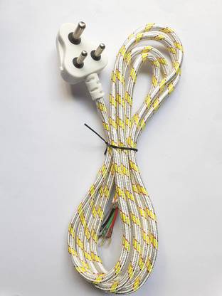 YRAN Iron Press Pure Copper Cable Wire Cord 1 Pc Iron Cable Three Pin Plug