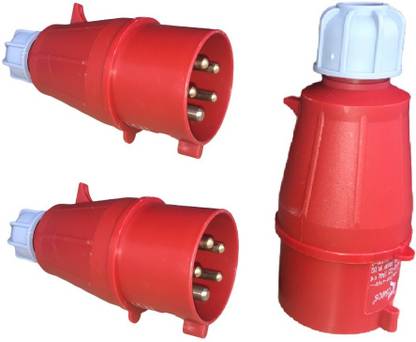 brow Industrial Plug 5 Pin 32A 3 in1 pack 3 phase Power Plug