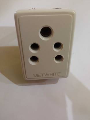 metwhite 55 12 A Five Pin Socket