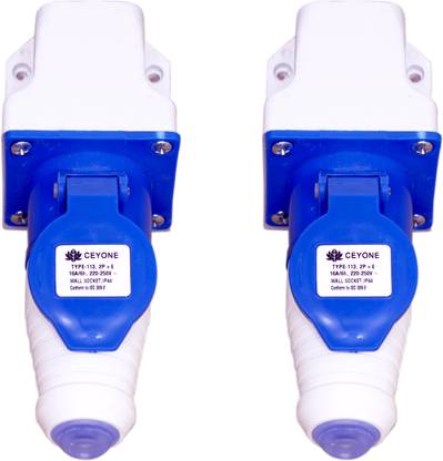 Influxx INFLX_141 Industrial male and Female Plug and socket 32 A Three Pin Socket