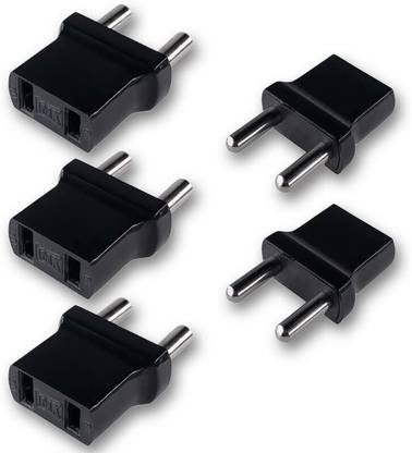 MX Word Conversion (2 Pin Flat Plug) (Type -D) For USA, Japan, China (94- 5 Pcs) 5 A Two Pin Socket