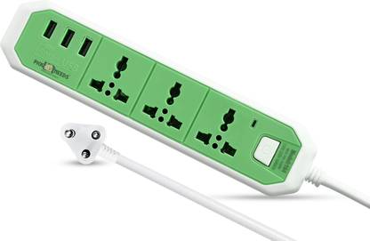 Pick Ur Needs Electrical Socket and Extension Cord/Board For Electronic Devices With 3 Socket 8 A Three Pin Socket