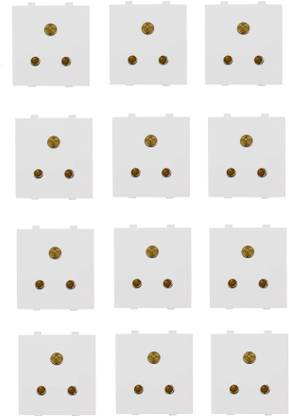 JELECTRICALS ODULAR 6A 3 PIN SOCKET 6 A Three Pin Socket