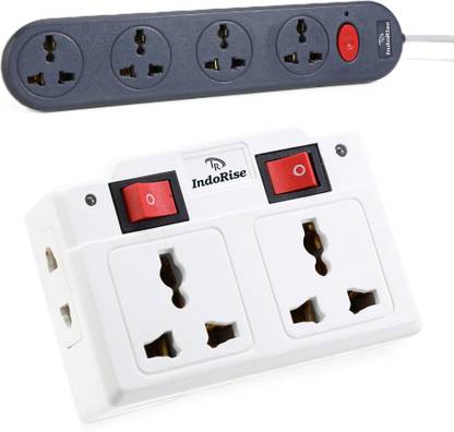 Indorise Indorise PS-01+MP-09 10 A Three Pin Socket 7  Socket Extension Boards