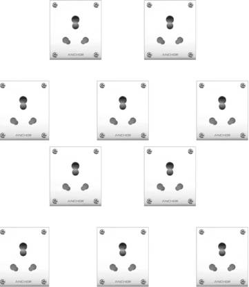 ANCHOR Anchor_39994 20 A Three Pin Socket