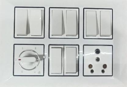 BAHUL Modular electric board with conection 6 A Single Pin Socket