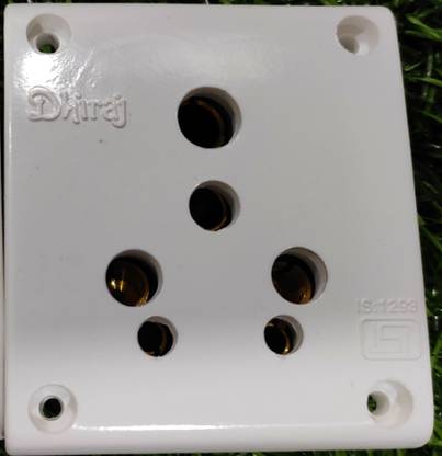 Dhiraj 16 Amp Socket 16 A Five Pin Socket