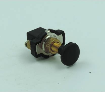 Wesco Push Pull Switch - Extra Long Stem for Universal (Black) 6 A Two Way Electrical Switch