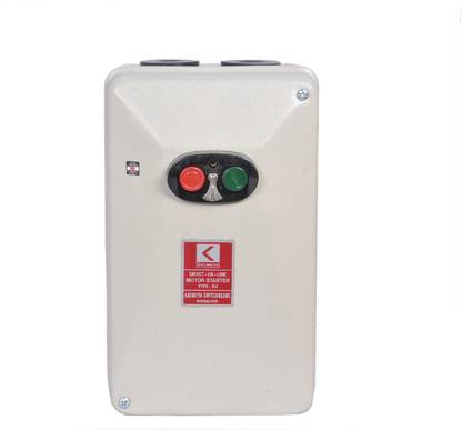 katariya KU DOL Motor Starter 5HP ( 9A TO 14A ) Three Phase 9 A Three Way Electrical Switch