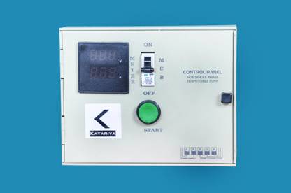 katariya 1.5 / 2 HP Single Phase Panel 20 A One Way Electrical Switch